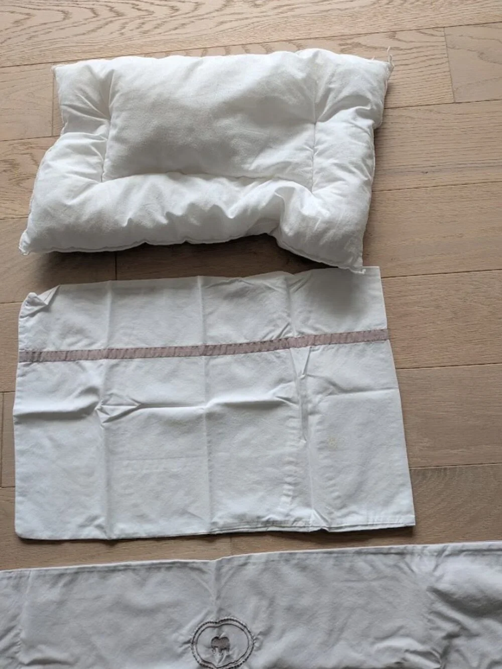 IKEA CHARMTROLL CRIB DUVET COVER PILLOWCASE & PILLOW ELEPHANT SET BABY TODDLER
